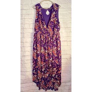 Torrid High Low Floral 3x Dress 🌼💕